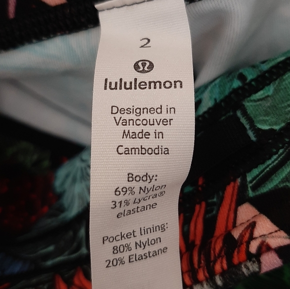 Lululemon Like New Speed Up Tight Zen Clash - Picture 7 of 9